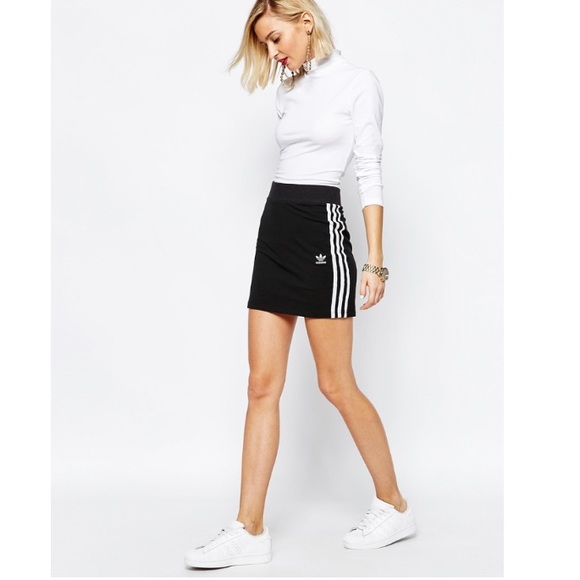 adidas Dresses & Skirts - BNWT Adidas 3 Stripes Mini Skirt never worn